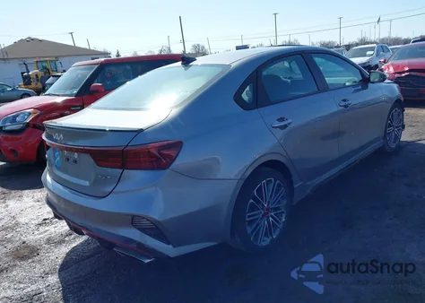 2022 Kia Forte Gt из США, поврежденный, VIN 3KPF44AC1NE473841